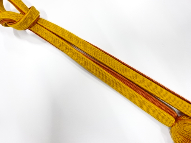 正絹　手組帯締め